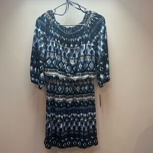 NWT AB Studio Pull Over Dress, Size Medium